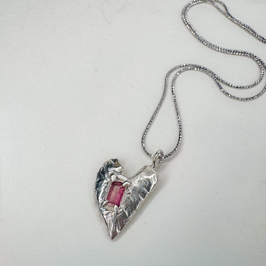 Rocky Heart Necklace