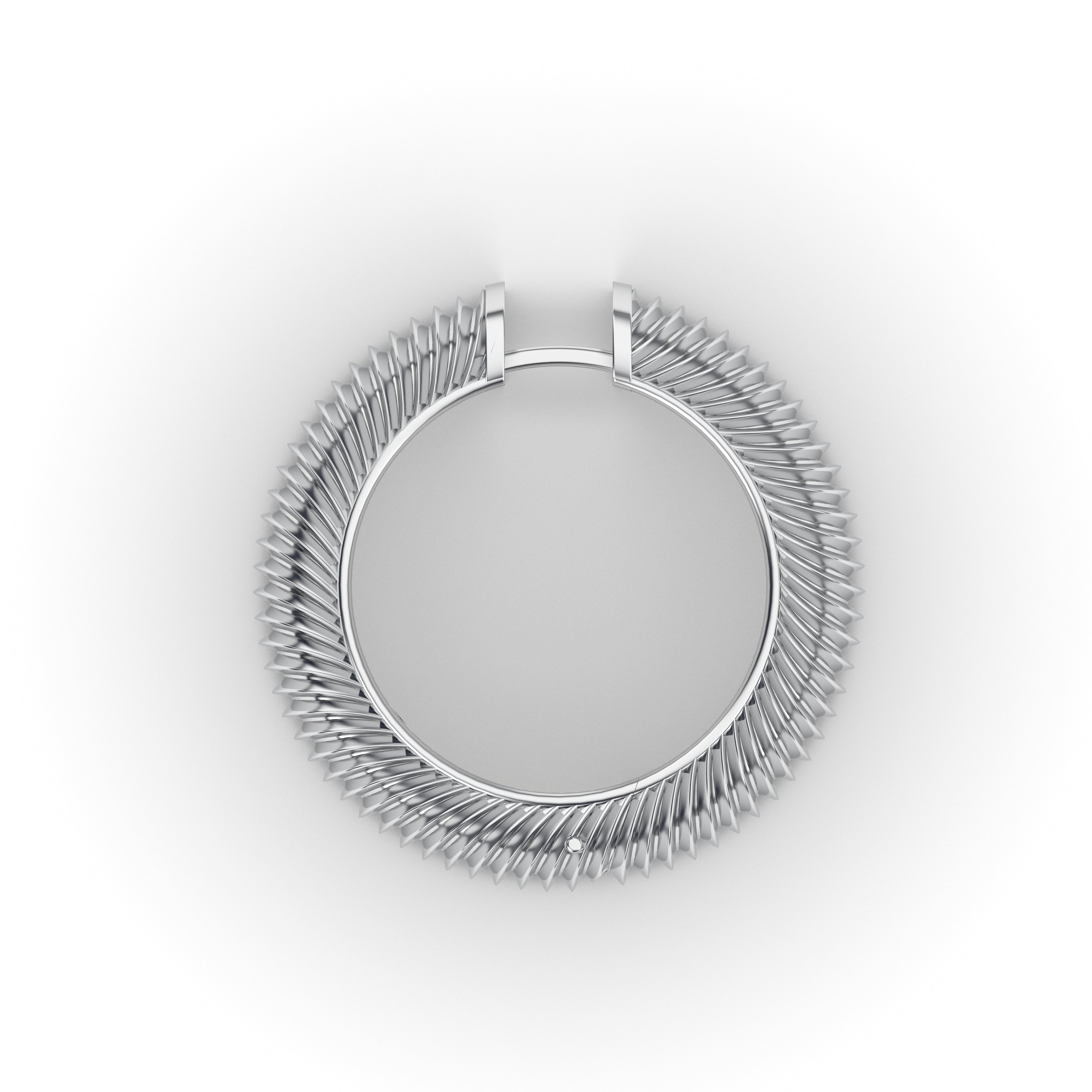 Rigid Jumbo Hoops Earrings