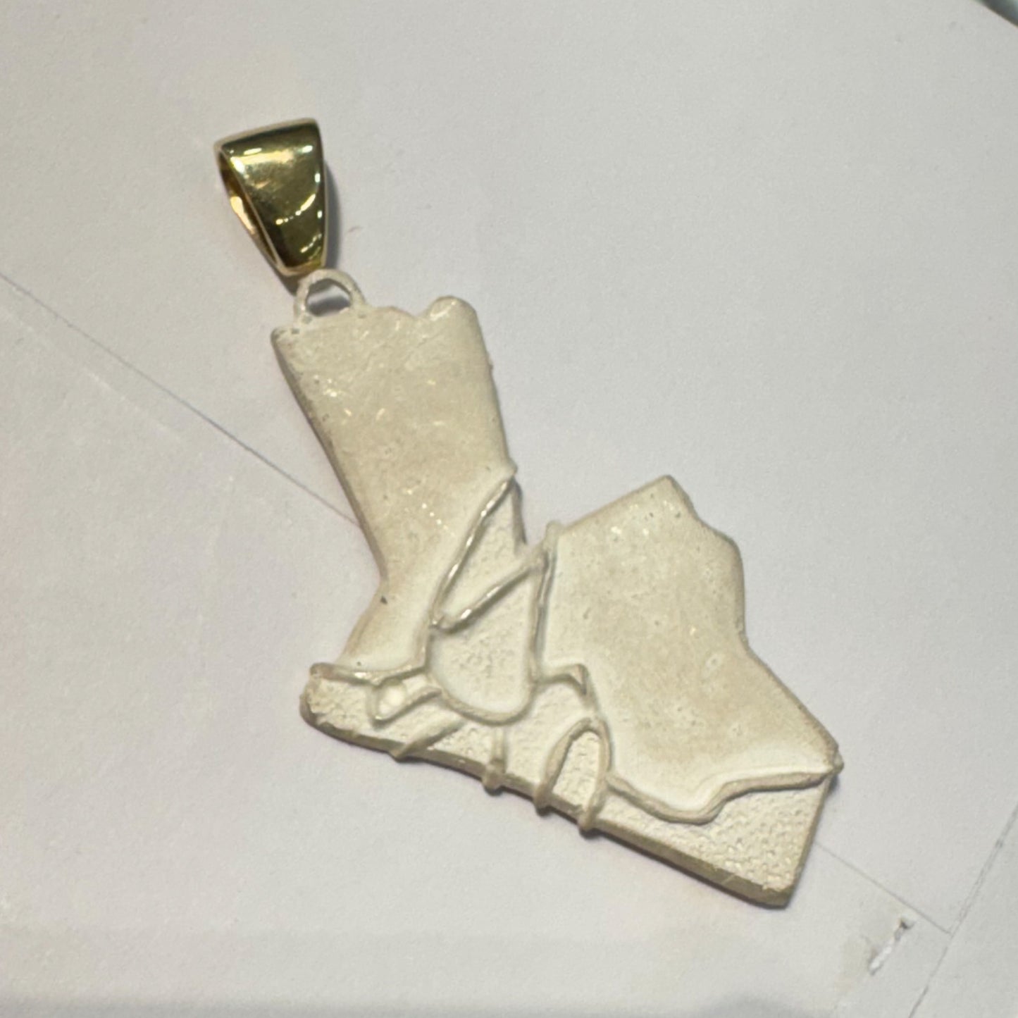 Jordan Map Necklace