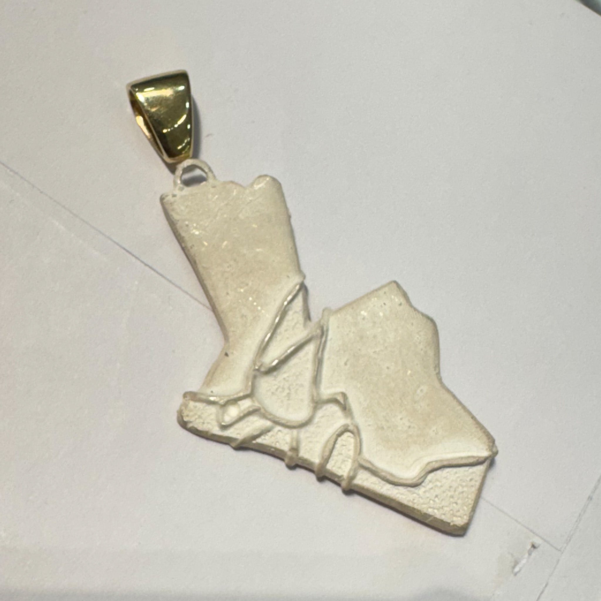Jordan Map Necklace