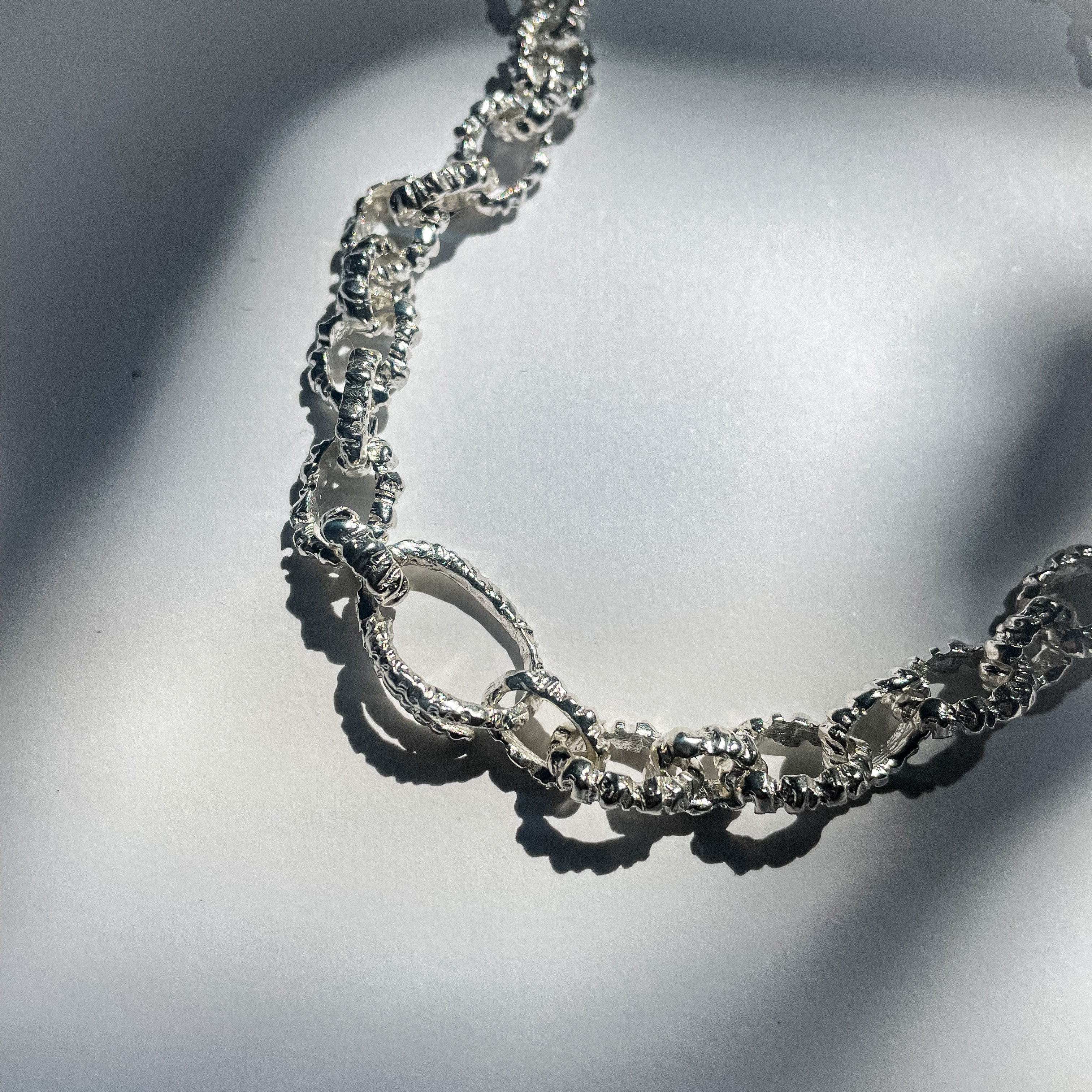 Albino Wheel Bug Chain