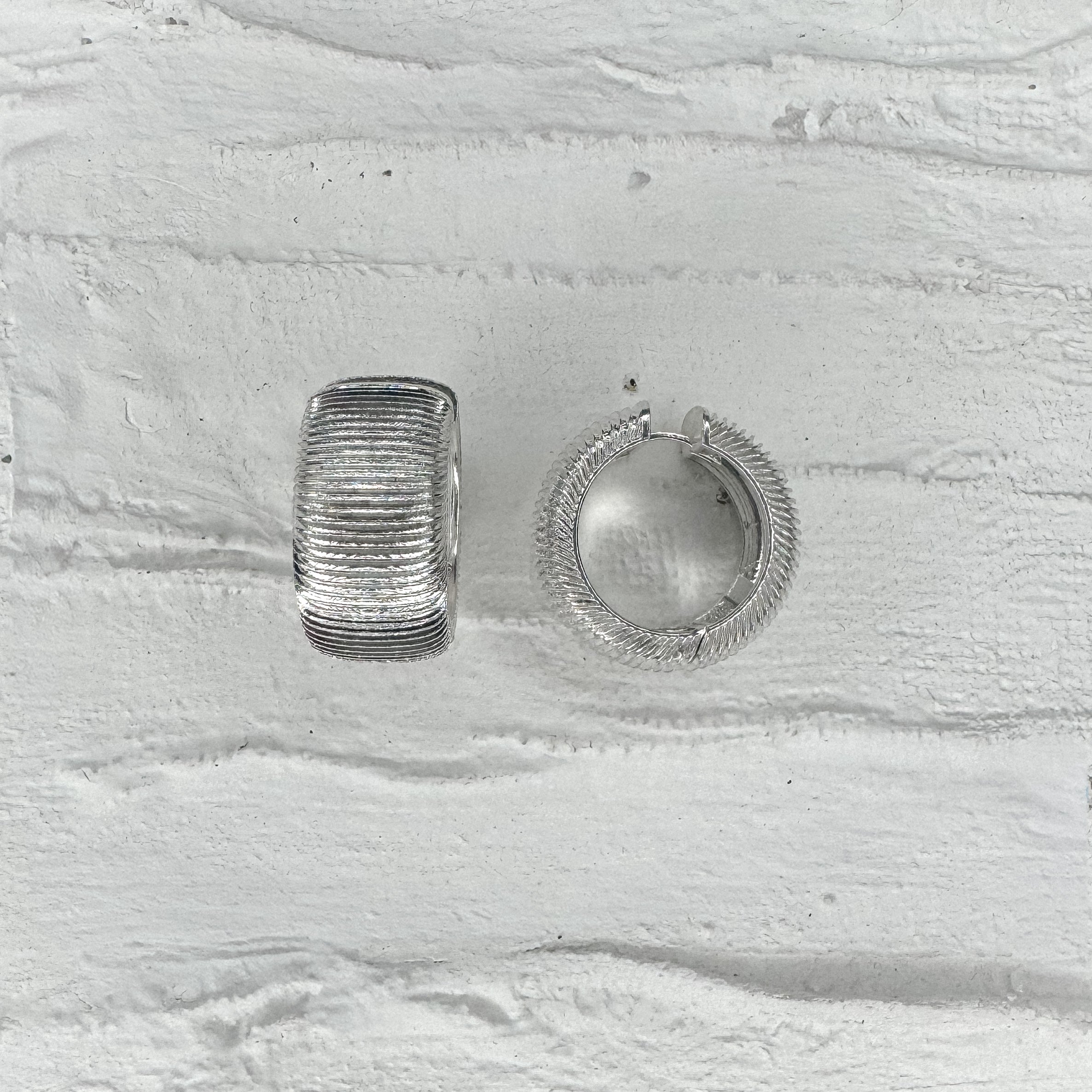 Rigid Jumbo Hoops Earrings