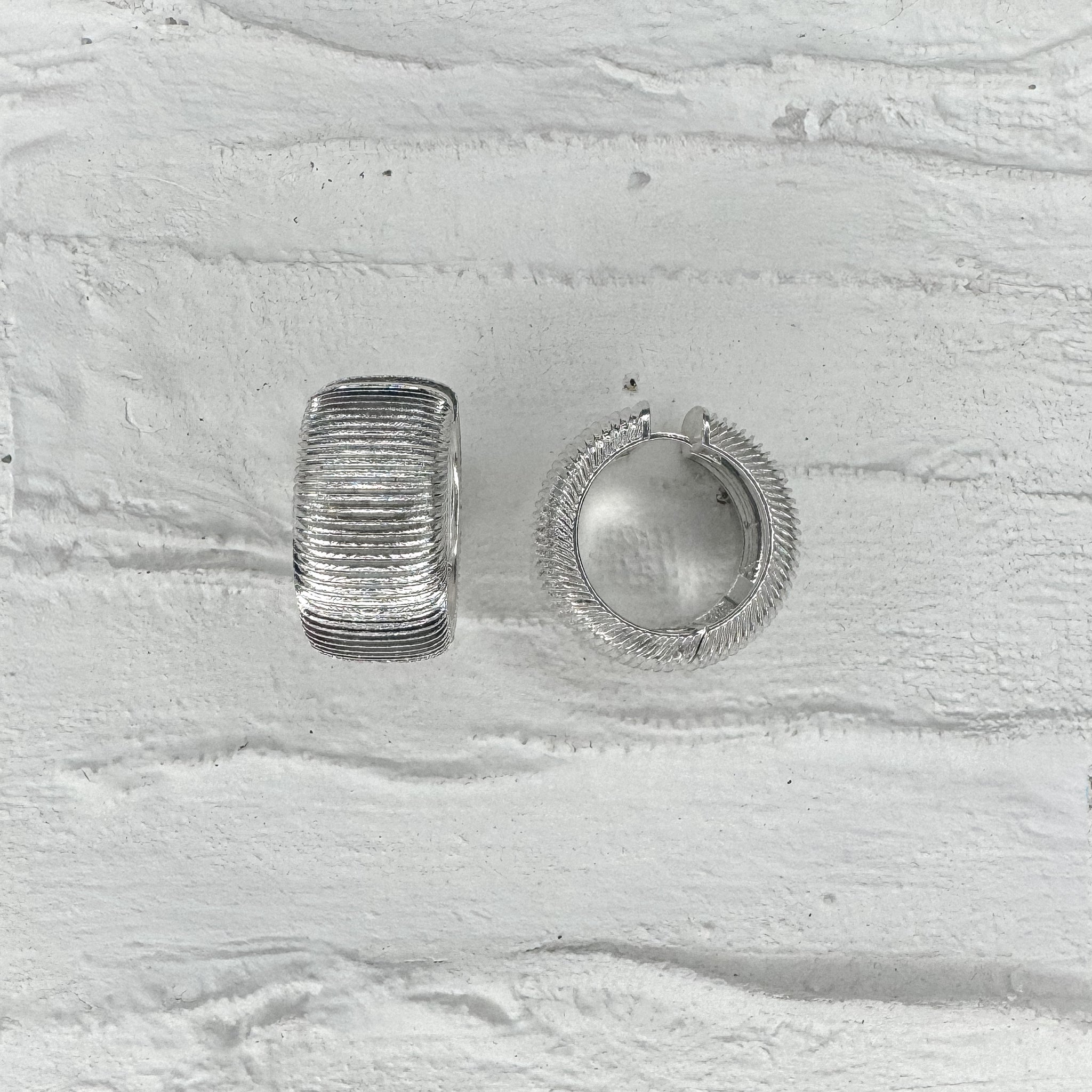 Rigid Jumbo Hoops Earrings