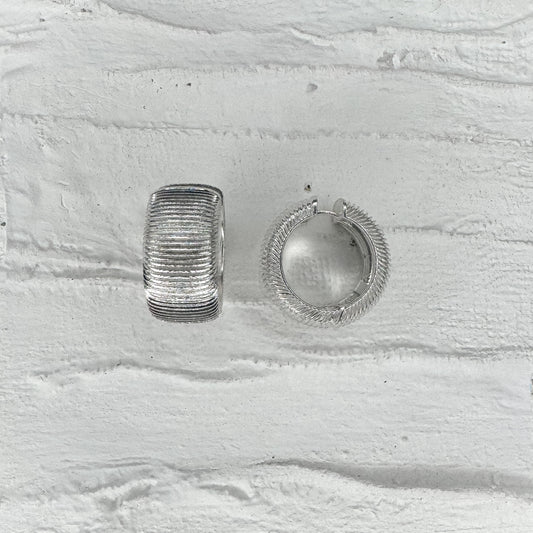 Rigid Jumbo Hoops Earrings