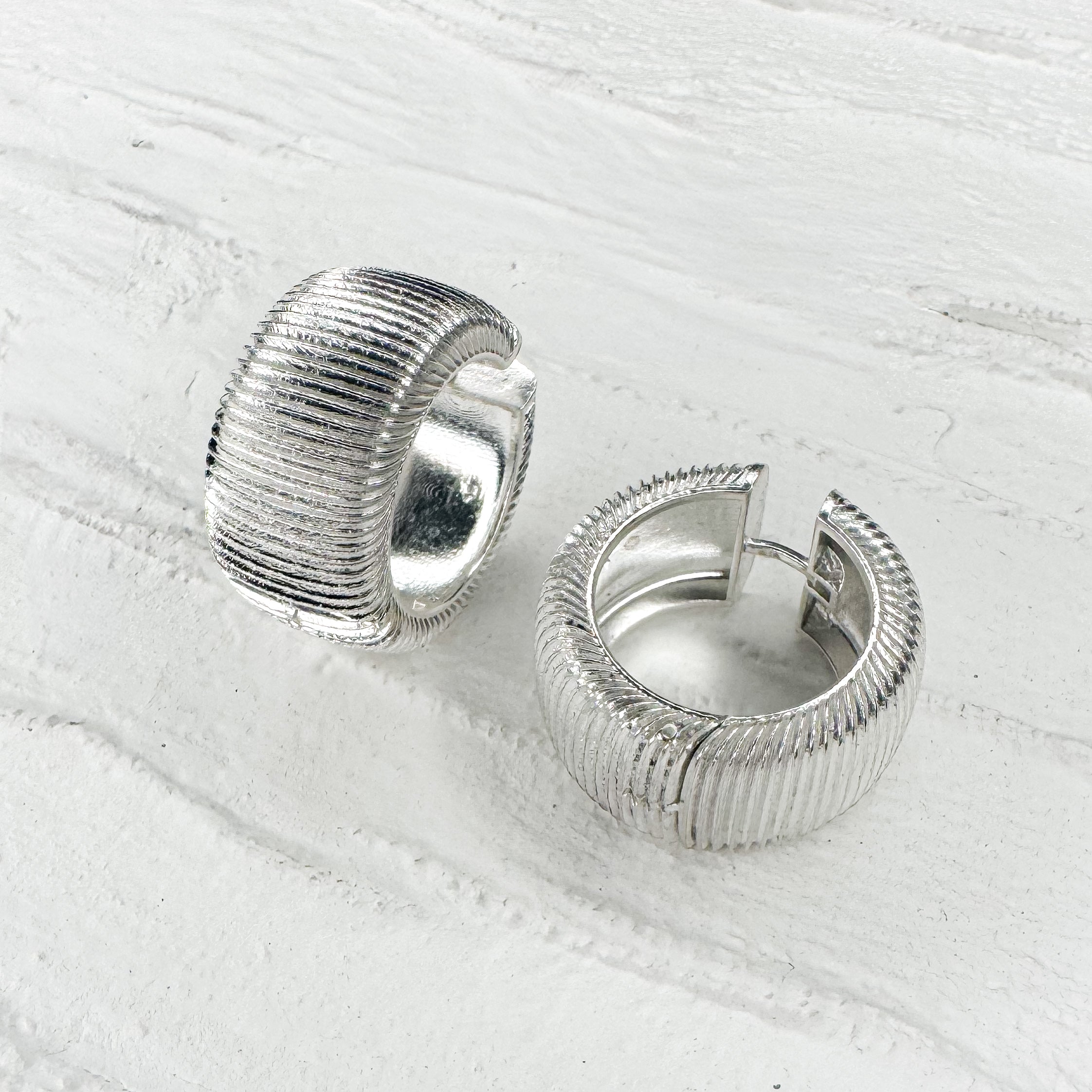 Rigid Jumbo Hoops Earrings