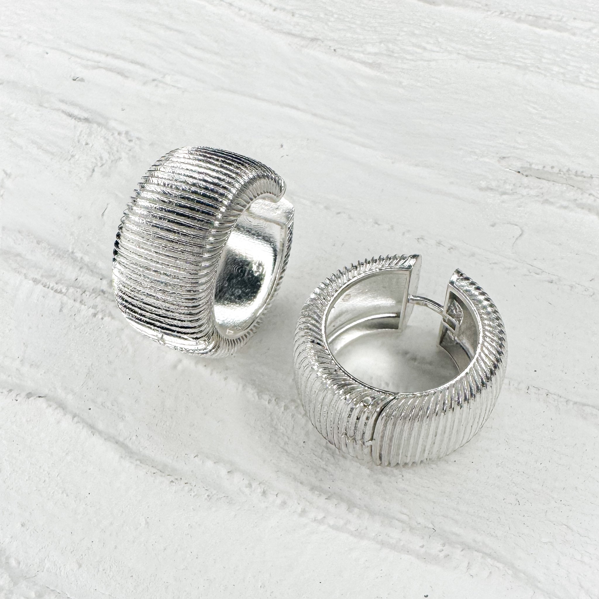 Rigid Jumbo Hoops Earrings