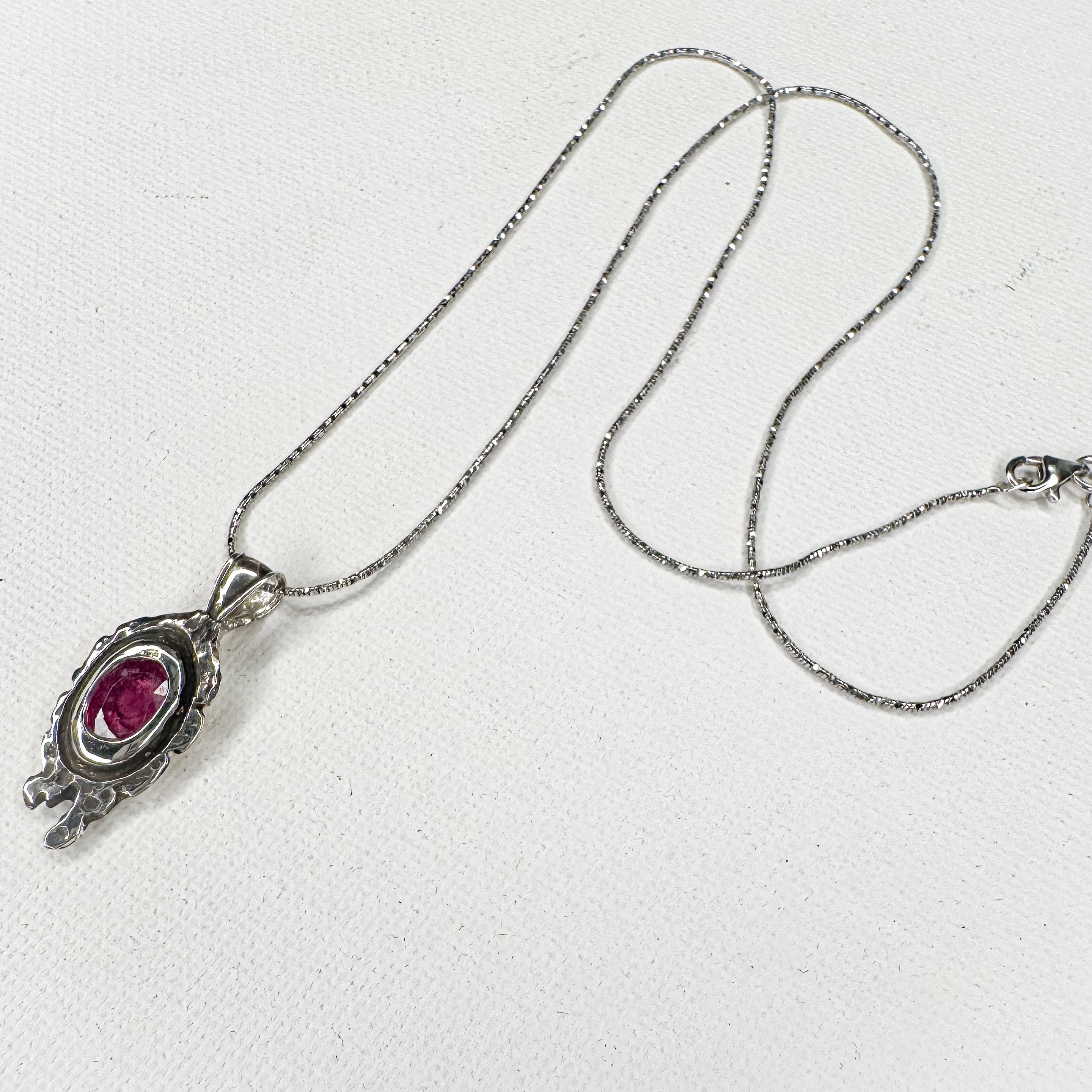 Puss Moth Head Necklace