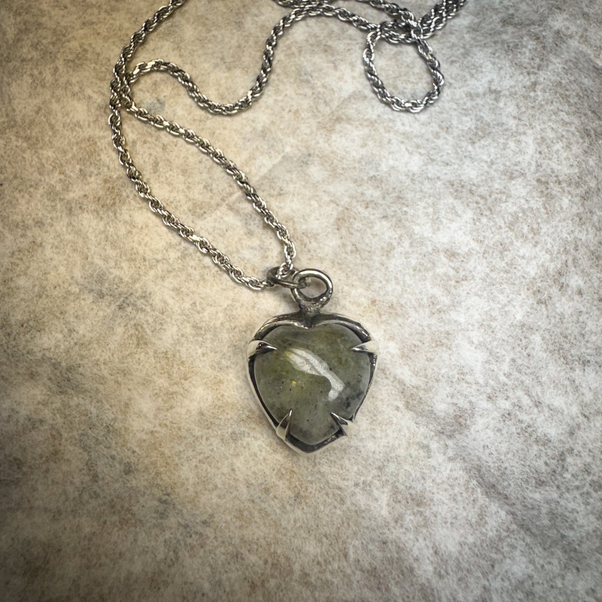 Clawed Heart Pendent
