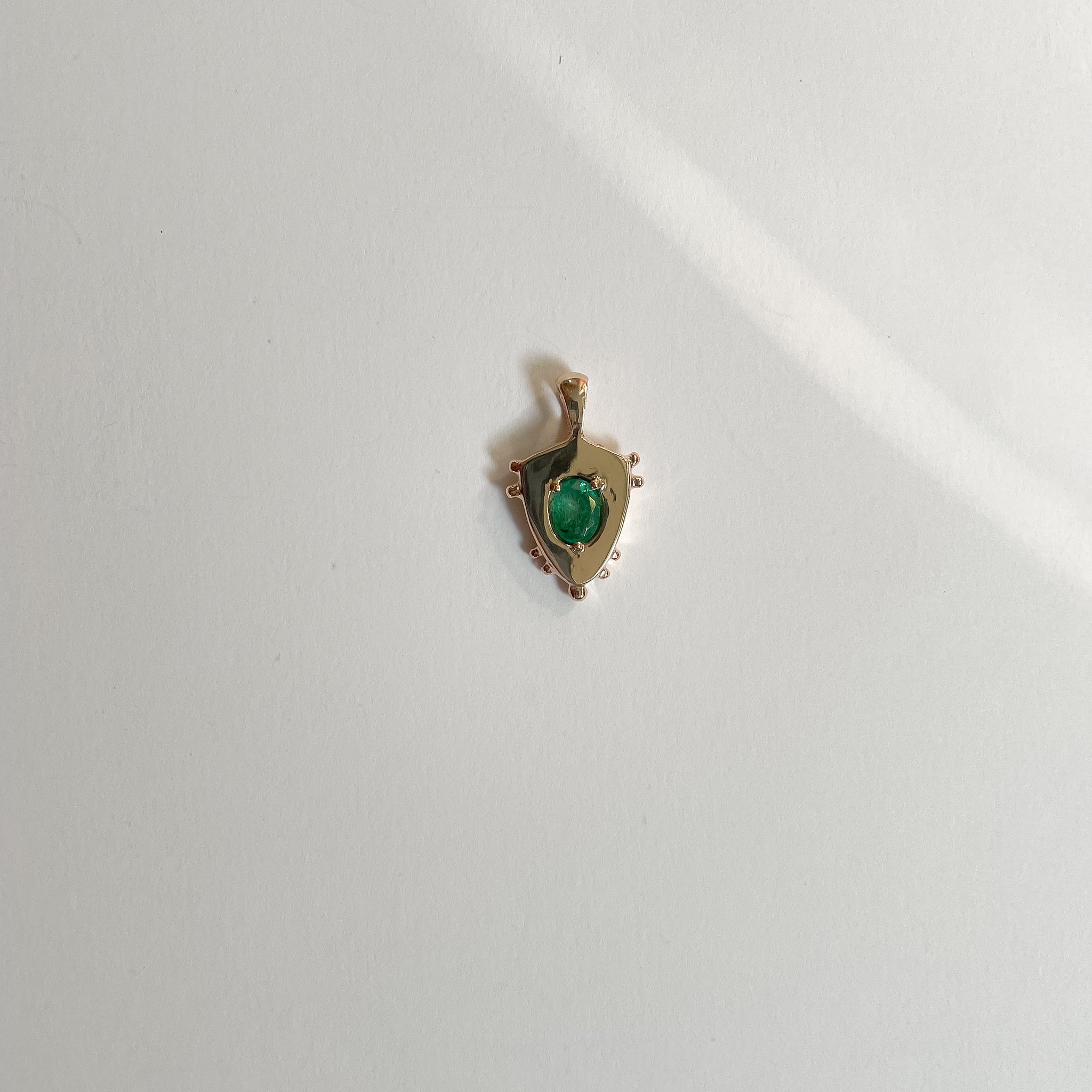 Basmati Emerald Pendant