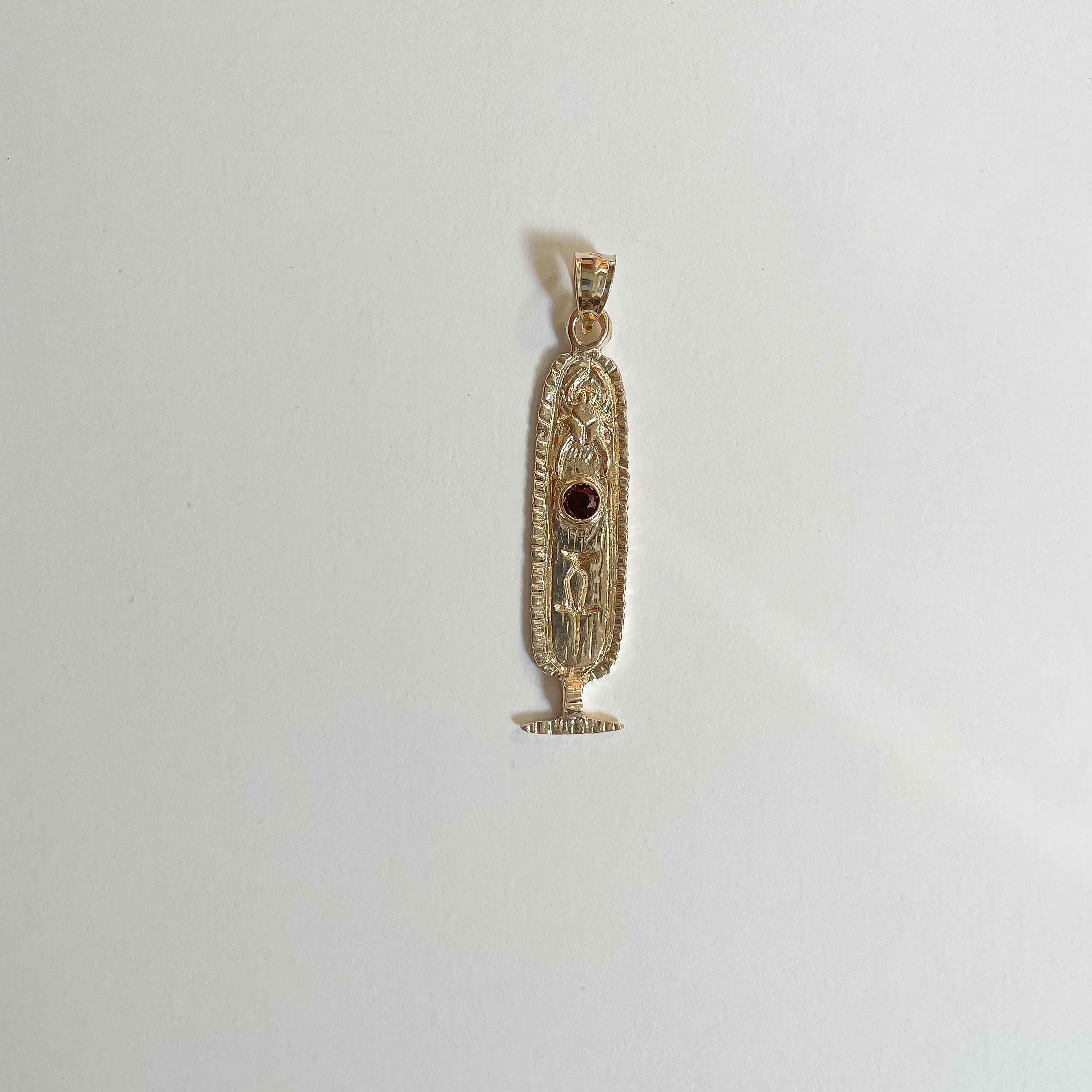 KHALID Egyptian Cartouche Pendent