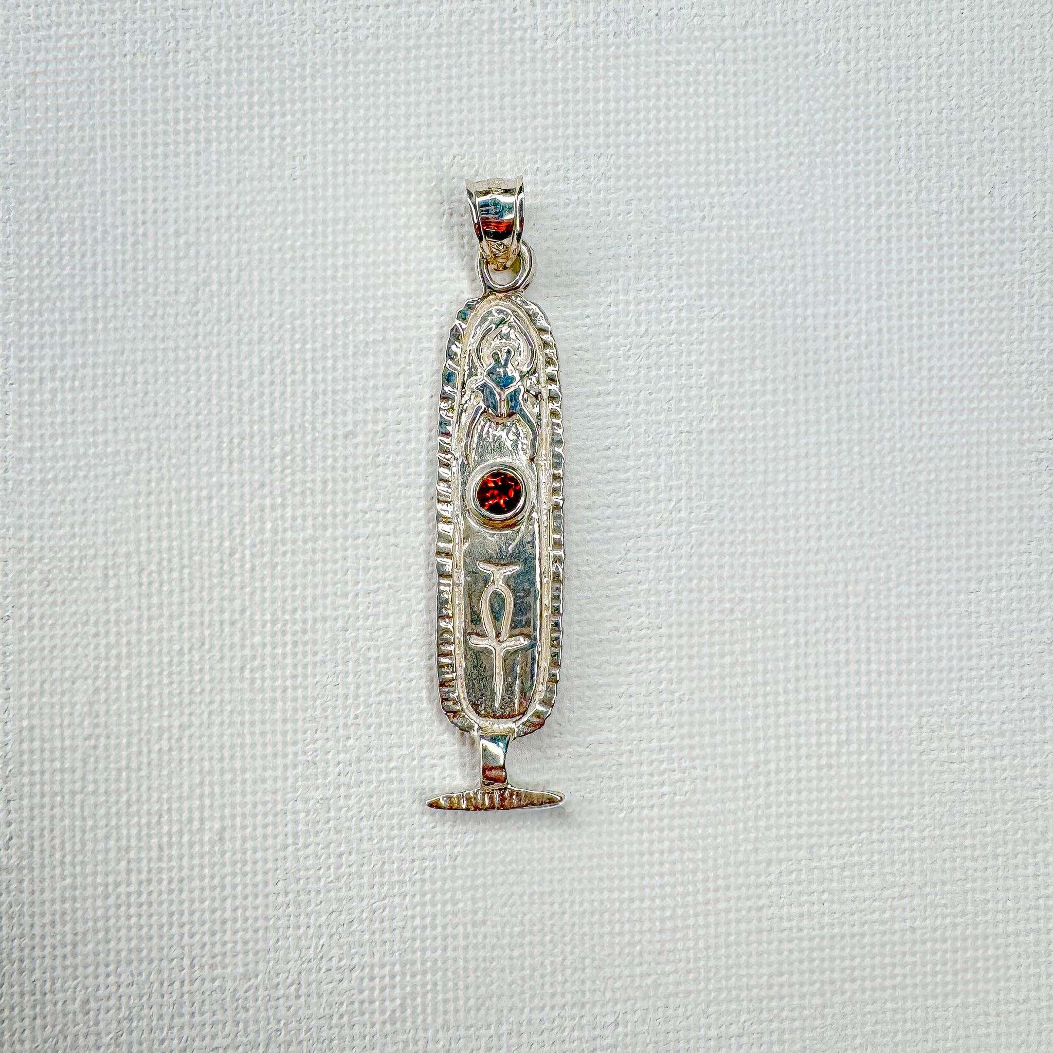 KHALID Egyptian Cartouche Pendent