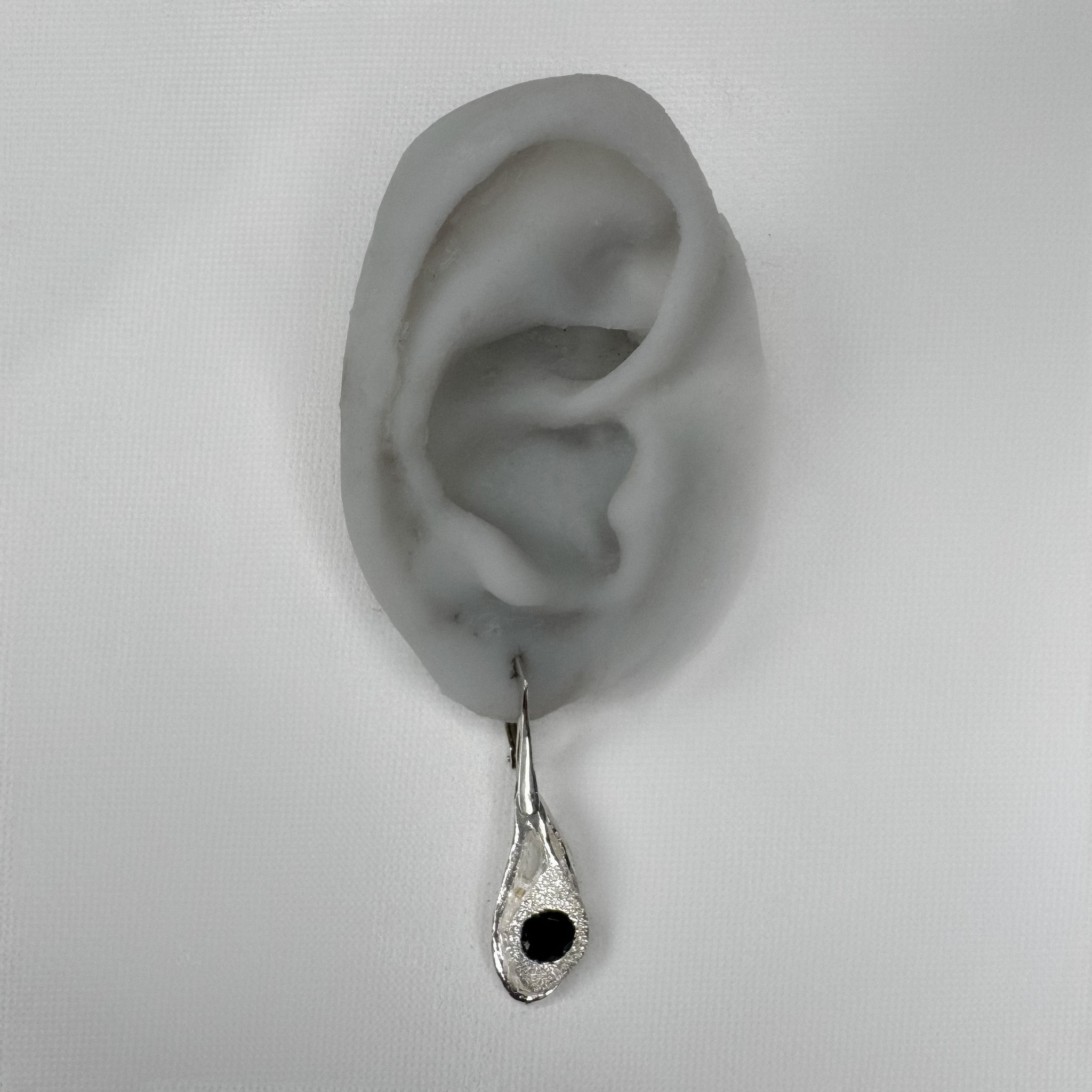 Back bird Eyes Earrings