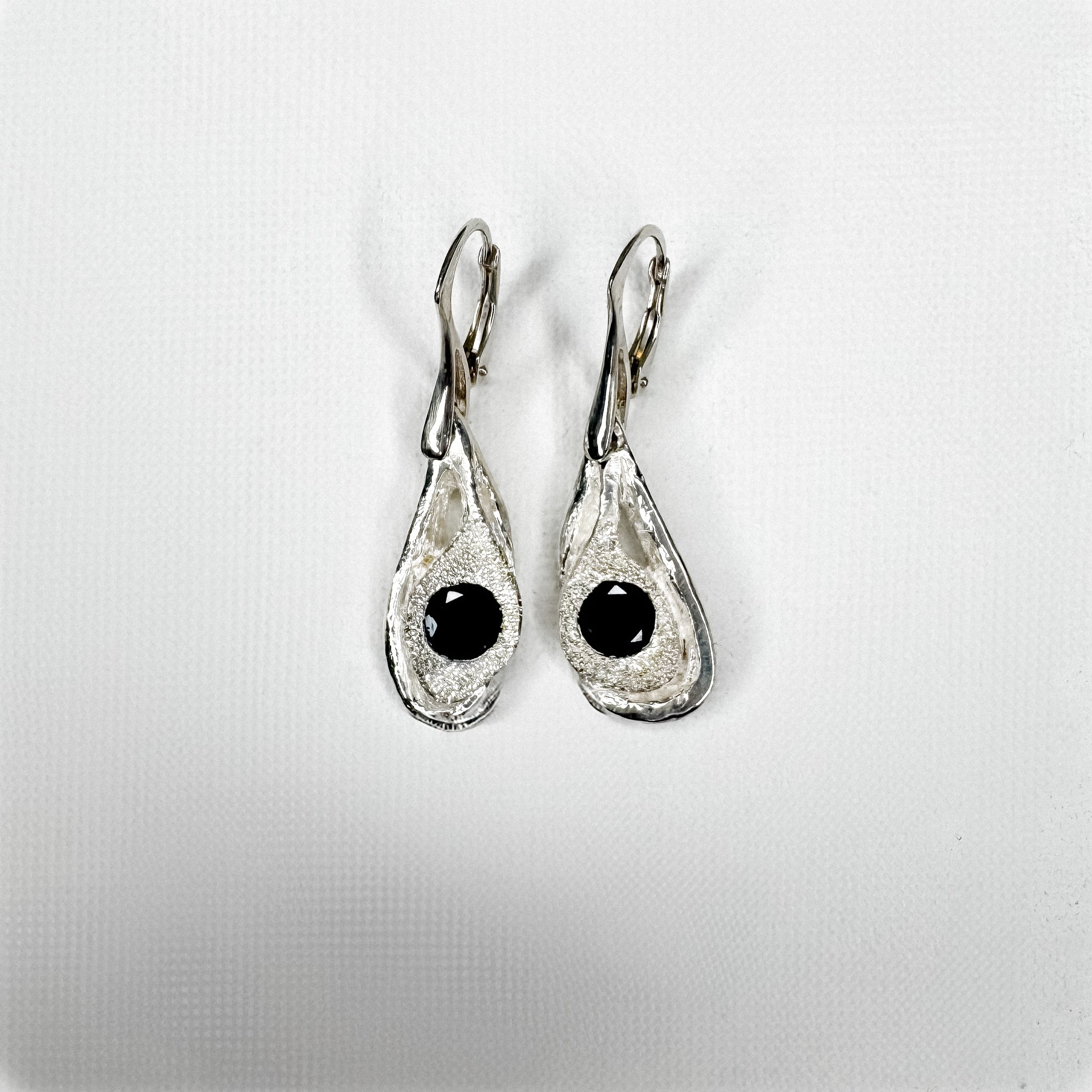 Back bird Eyes Earrings