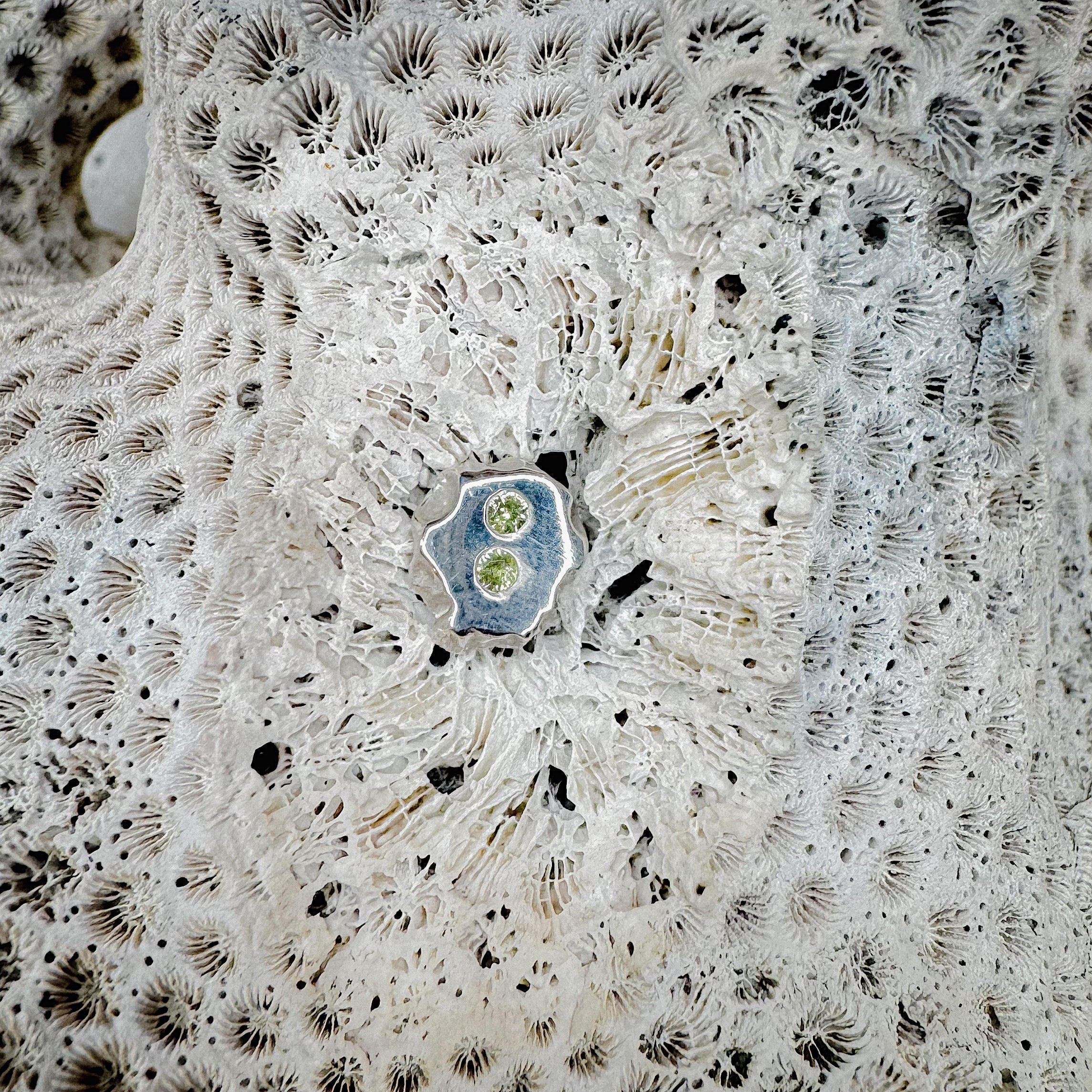 Rough Rock Stud Earrings