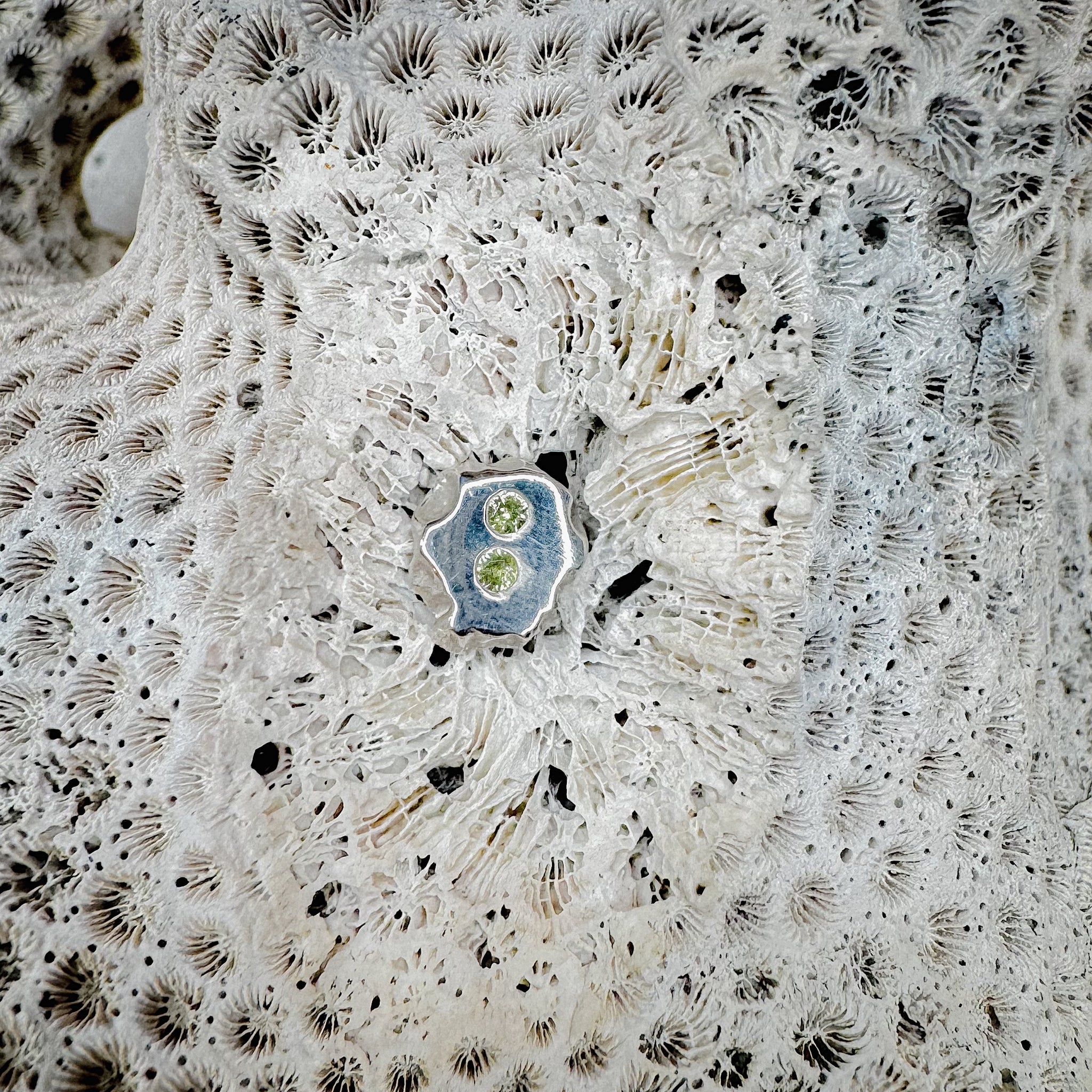 Rough Rock Stud Earrings