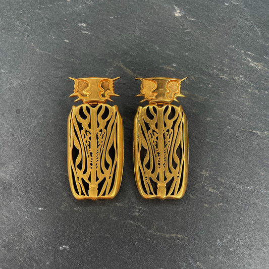 Longhorn Beetle Earrings