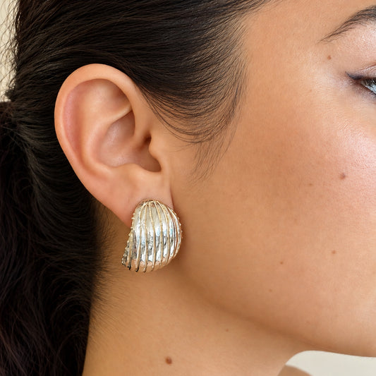 Orange Peel earrings Set