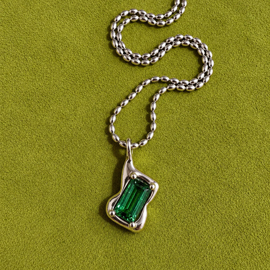 Jumbo Bubble Tourmaline Necklace