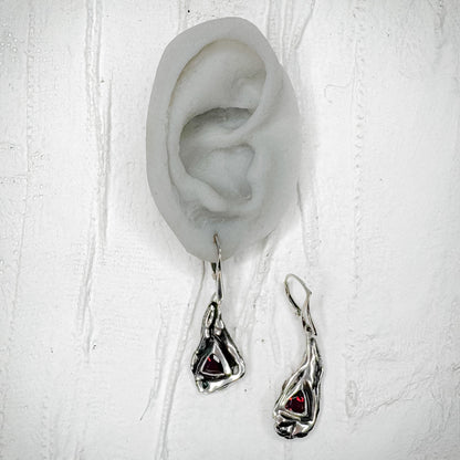 Drop Fold Earrings