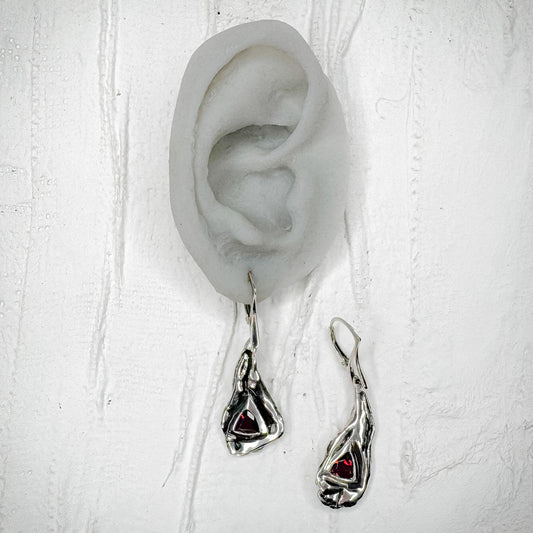 Drop Fold Earrings