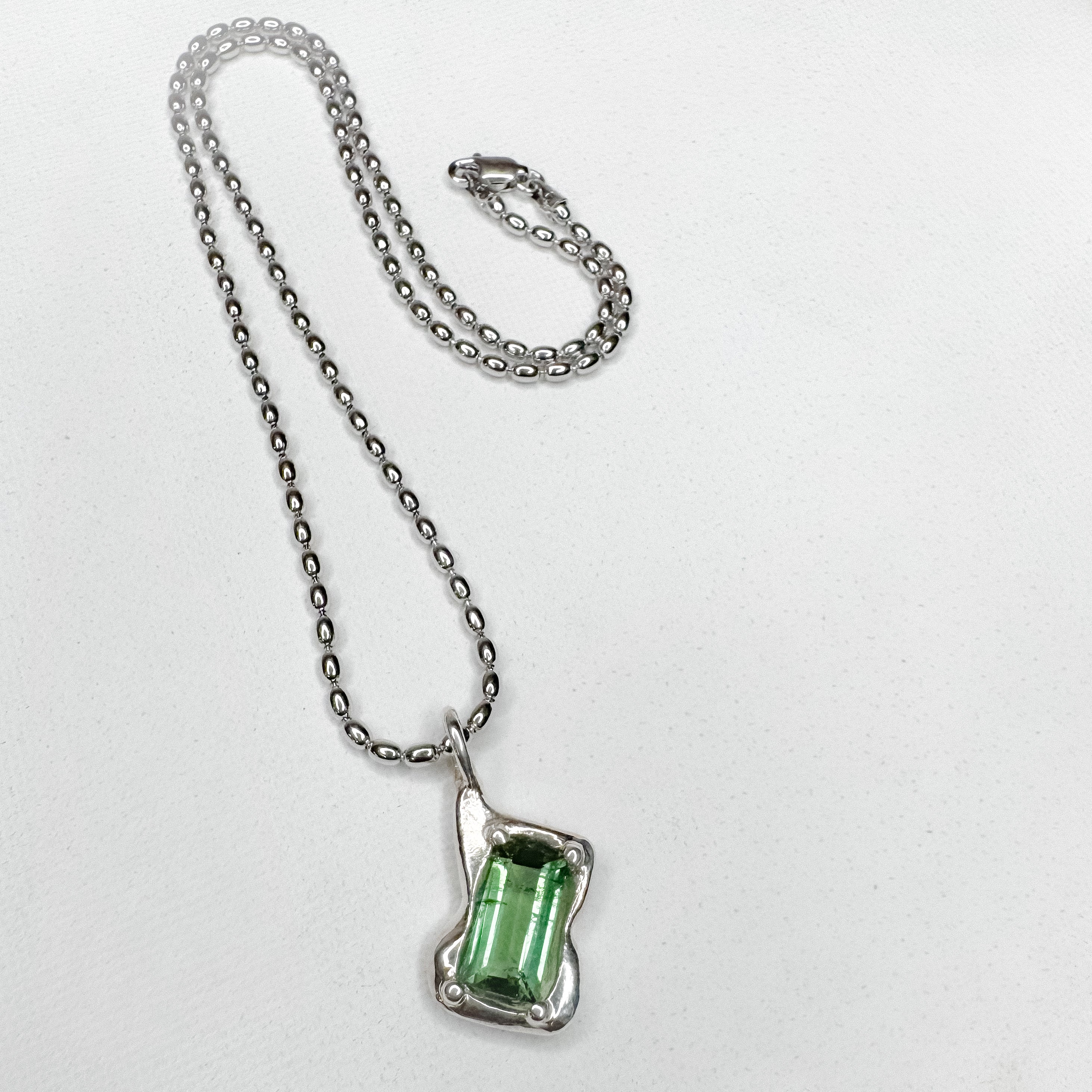 Jumbo Bubble Tourmaline Necklace