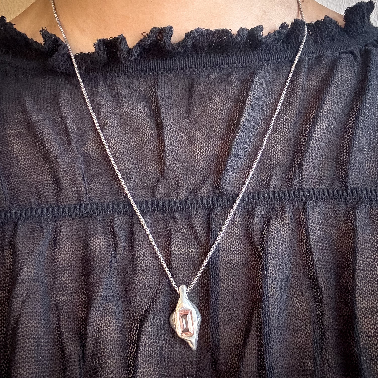 Micro Minky Necklace