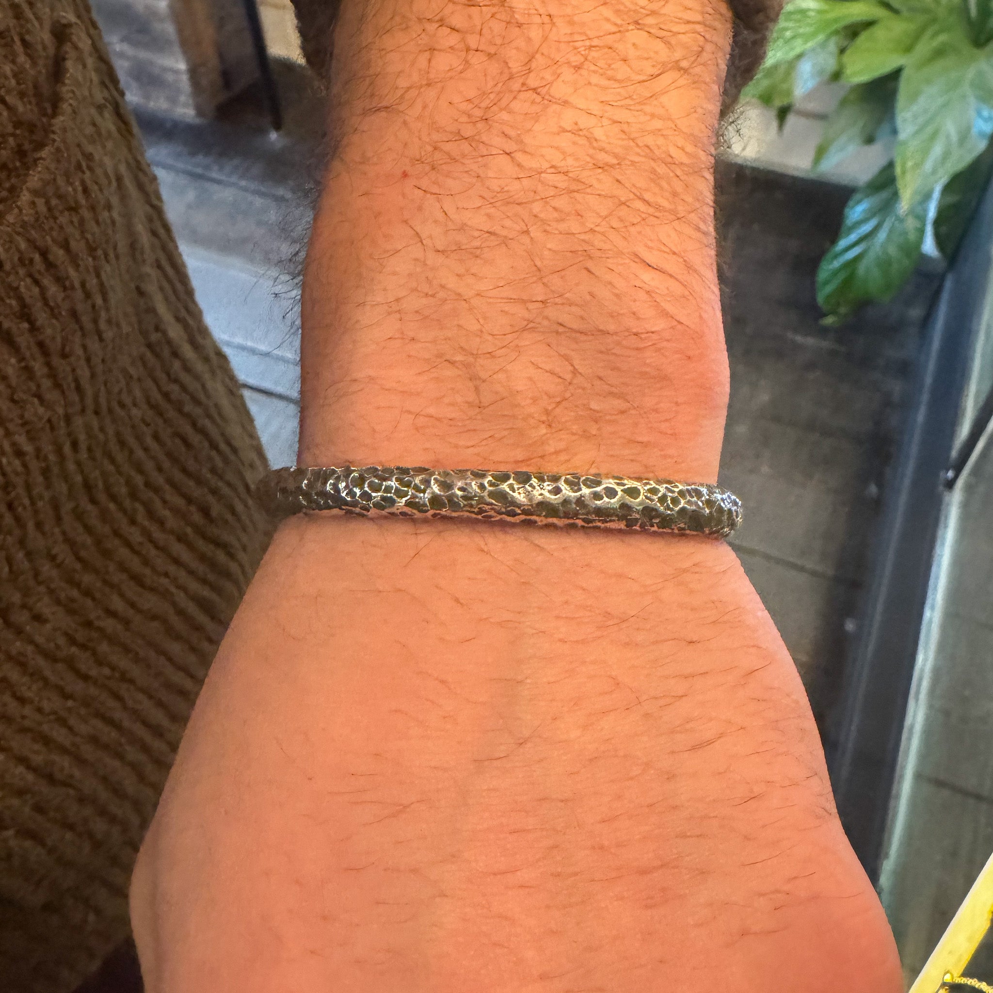 Custom Hinged Cuff Bracelet