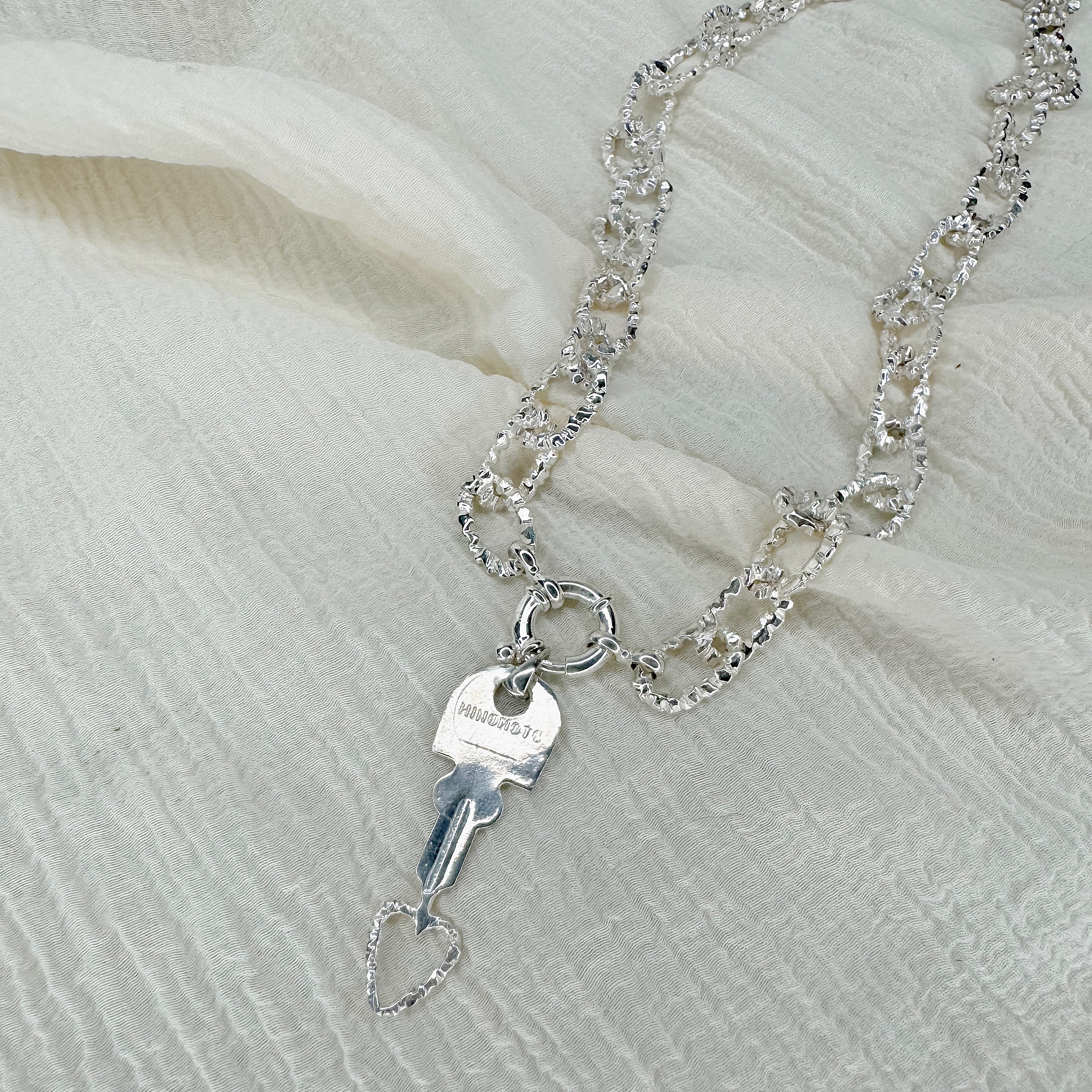 Little Heart Key Necklace