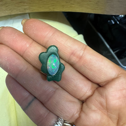 Flower Opal Pendant
