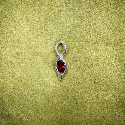 Tear Drop Charm Earrings Set