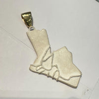 Jordan Map Necklace