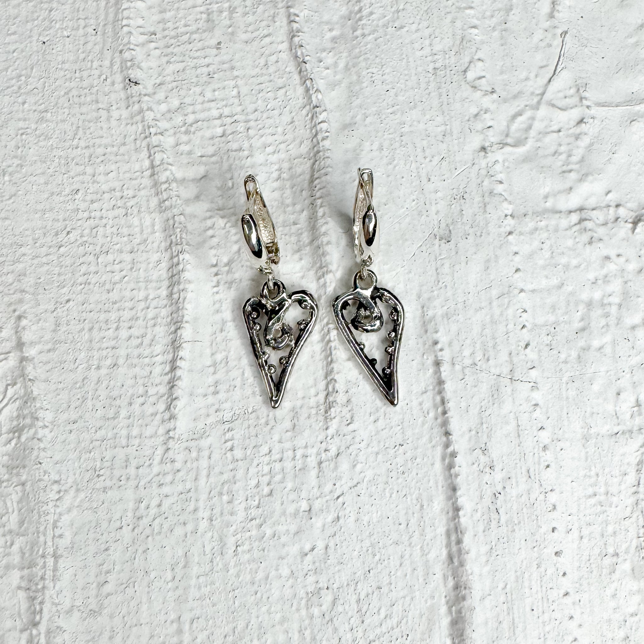 Ace Of Hearts Earrings Set