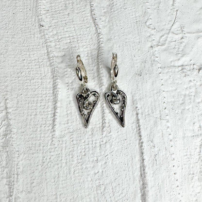 Ace Of Hearts Earrings Set