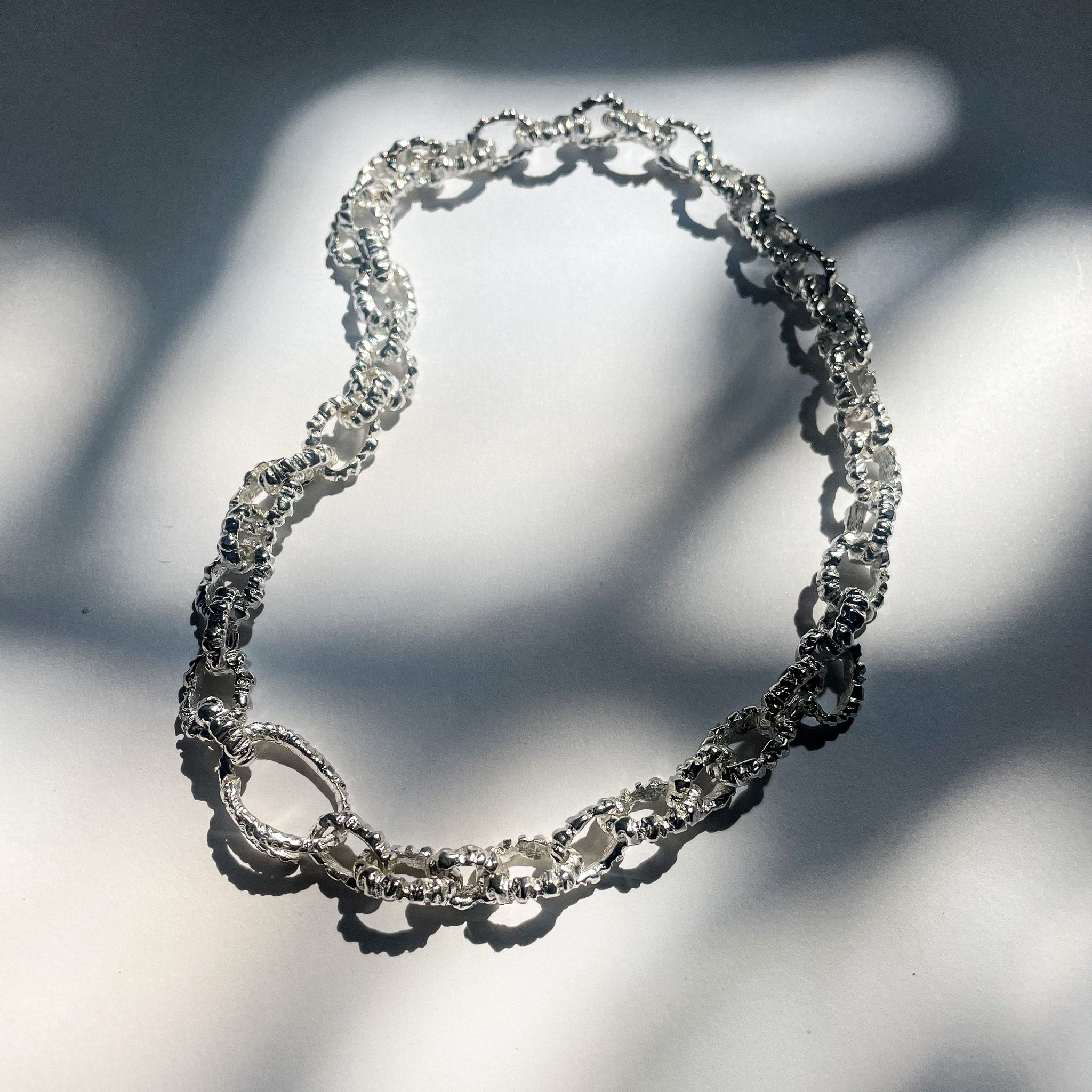 Albino Wheel Bug Chain