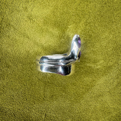 Trio Amethyst Ring