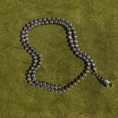 Textured Diamond Cut Ball Chain
