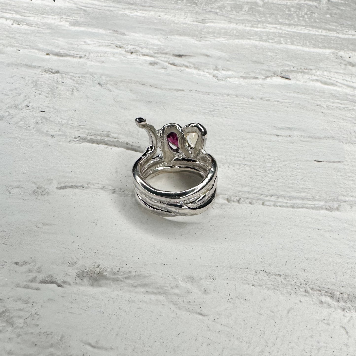 Dripping Broken Heart Ring