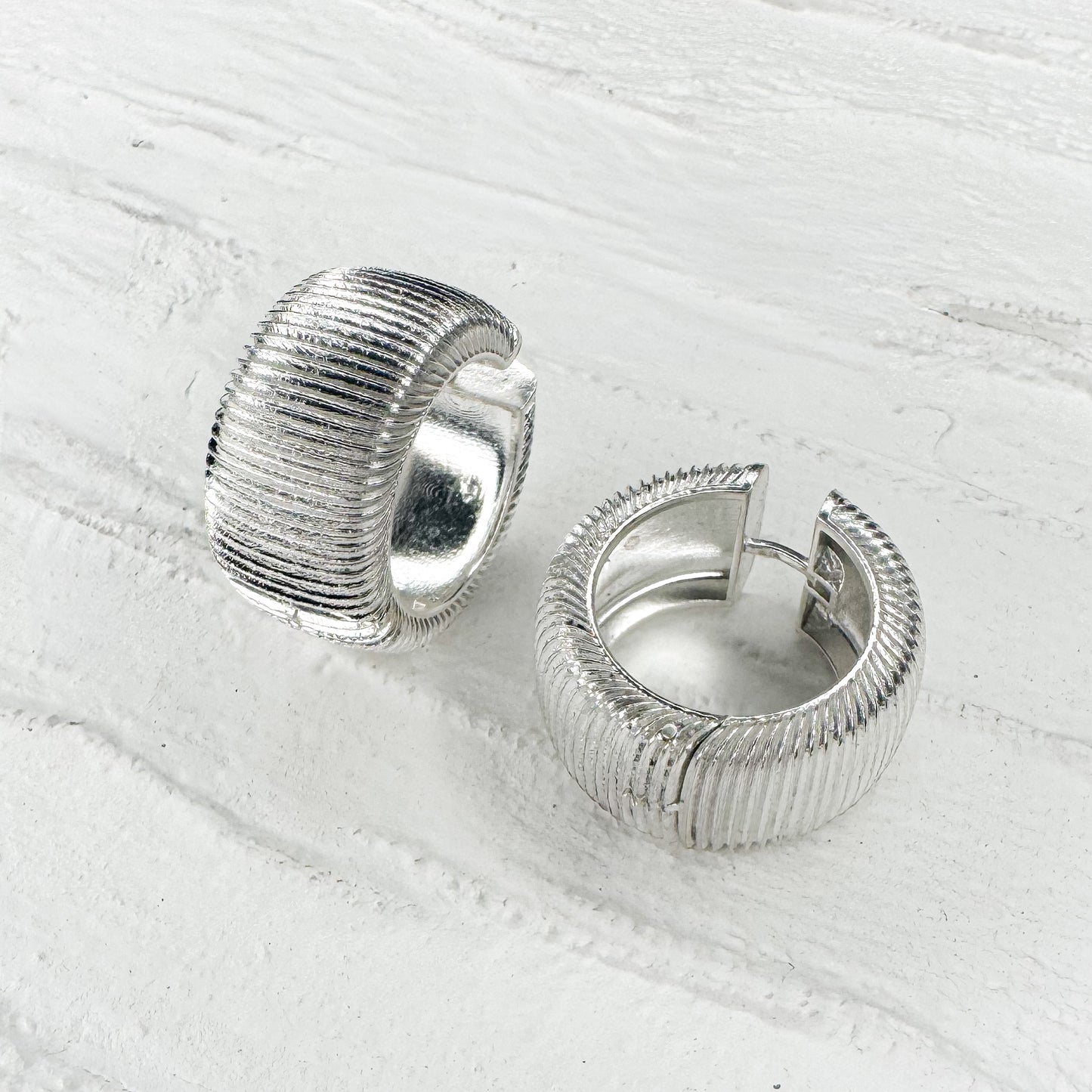 Rigid Jumbo Hoops Earrings