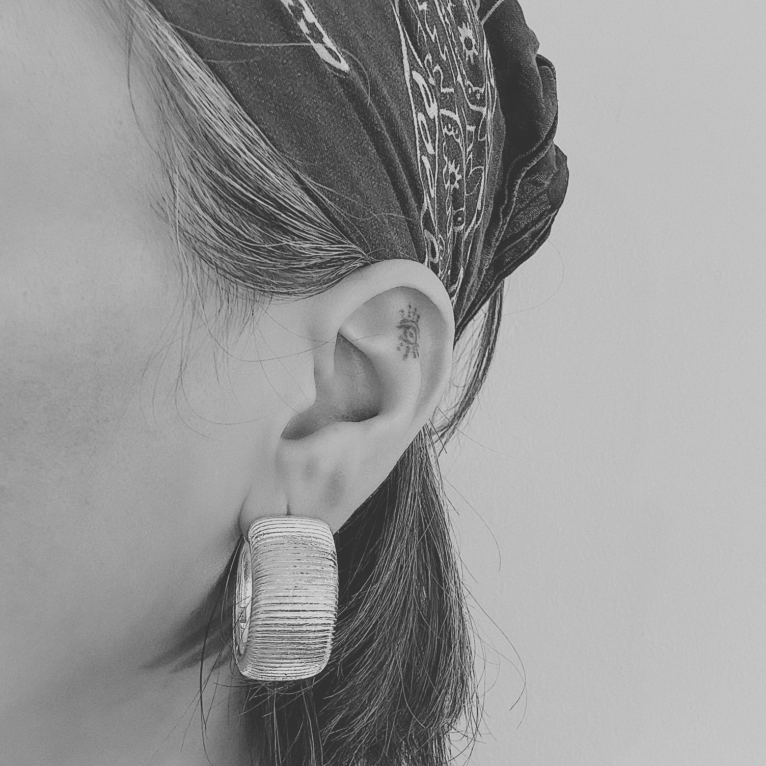 Rigid Jumbo Hoops Earrings