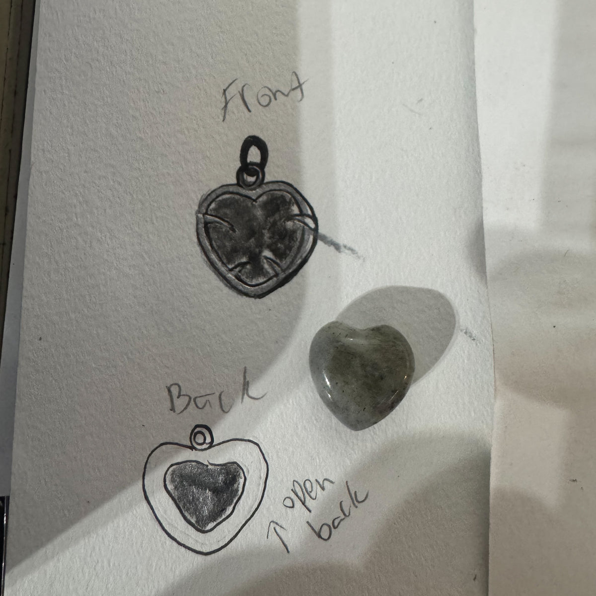 Clawed Heart Pendent