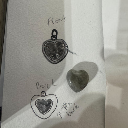 Clawed Heart Pendent