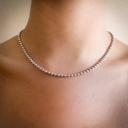 Textured Diamond Cut Ball Chain