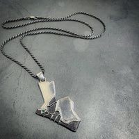 Jordan Map Necklace