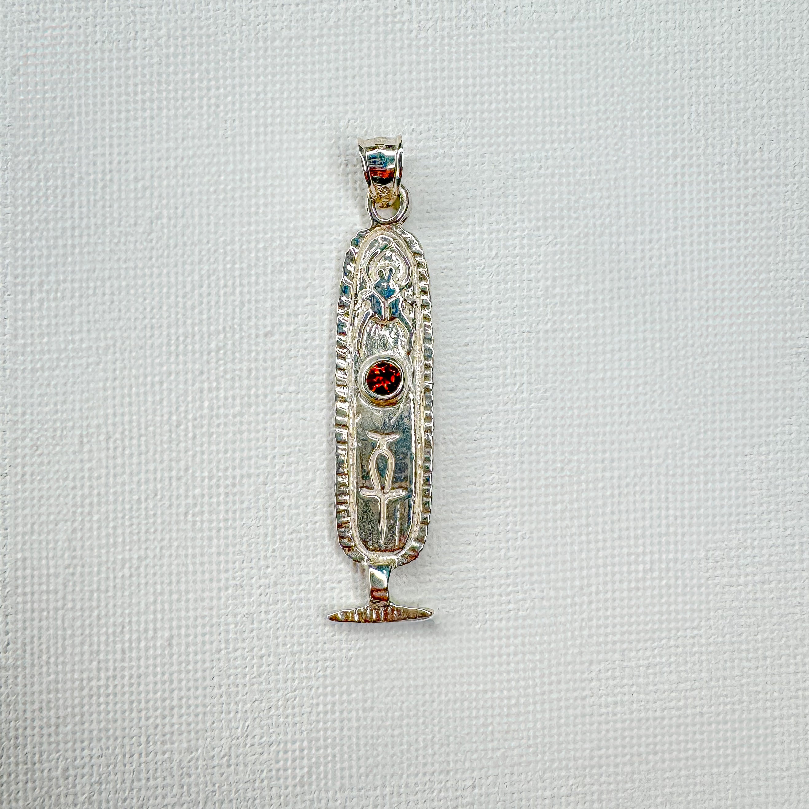 KHALID Egyptian Cartouche Pendent
