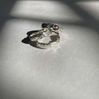 Sculptured Ring Set