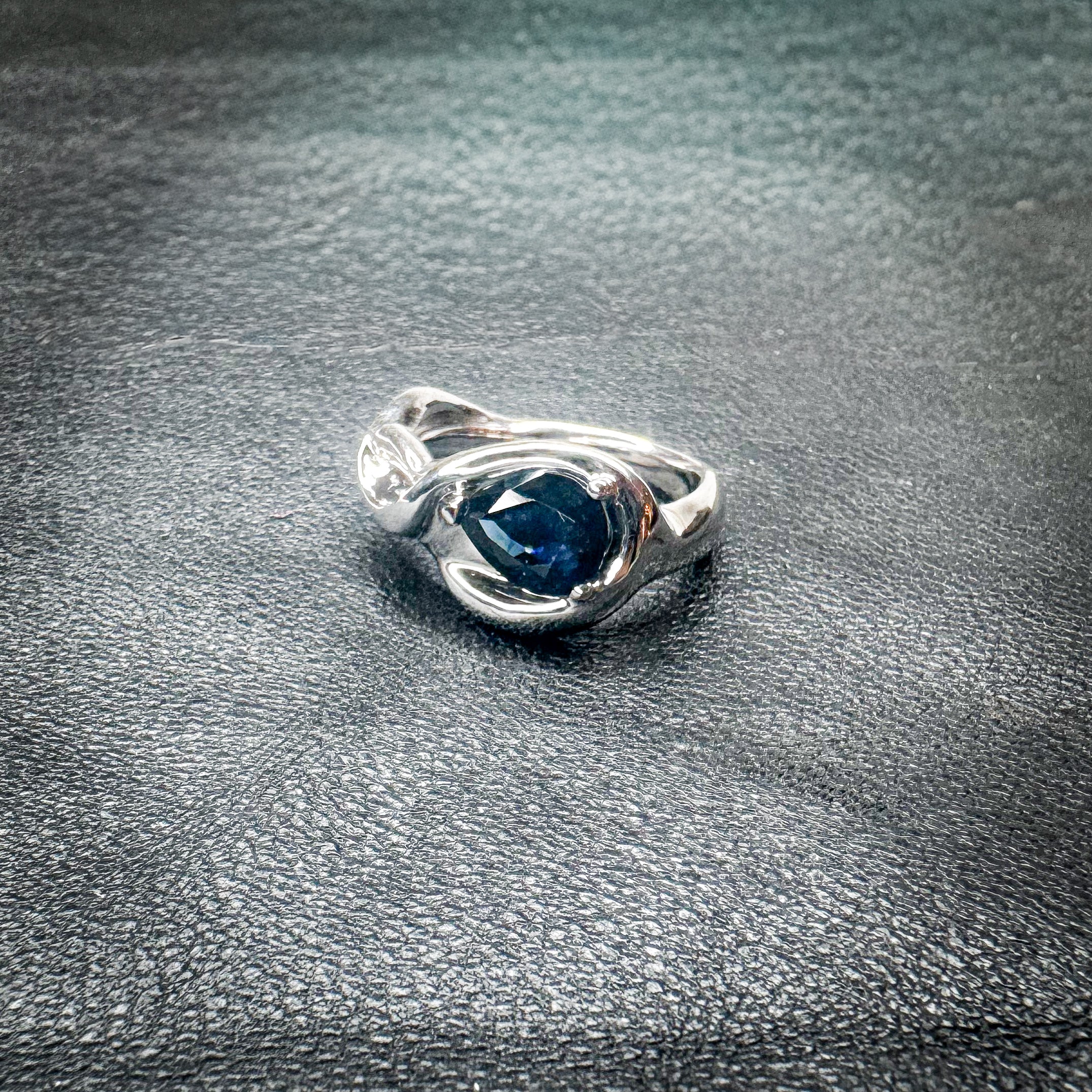 Custom Free -Hand Engagement Ring For Him