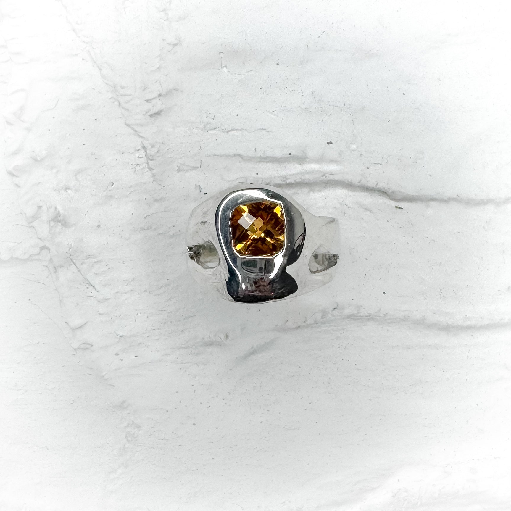 Free-Hand honeycomb Ring