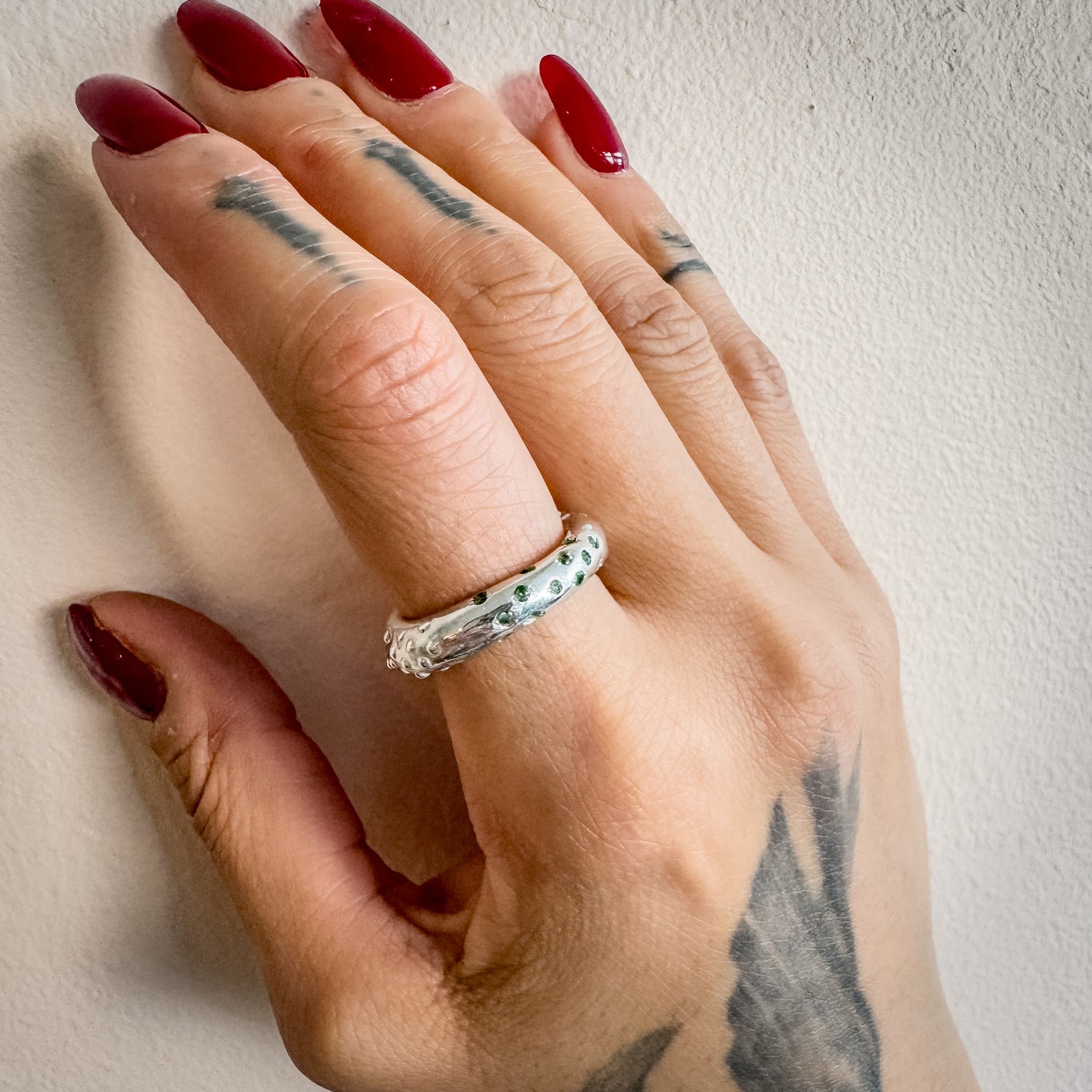Double One Eye Ring