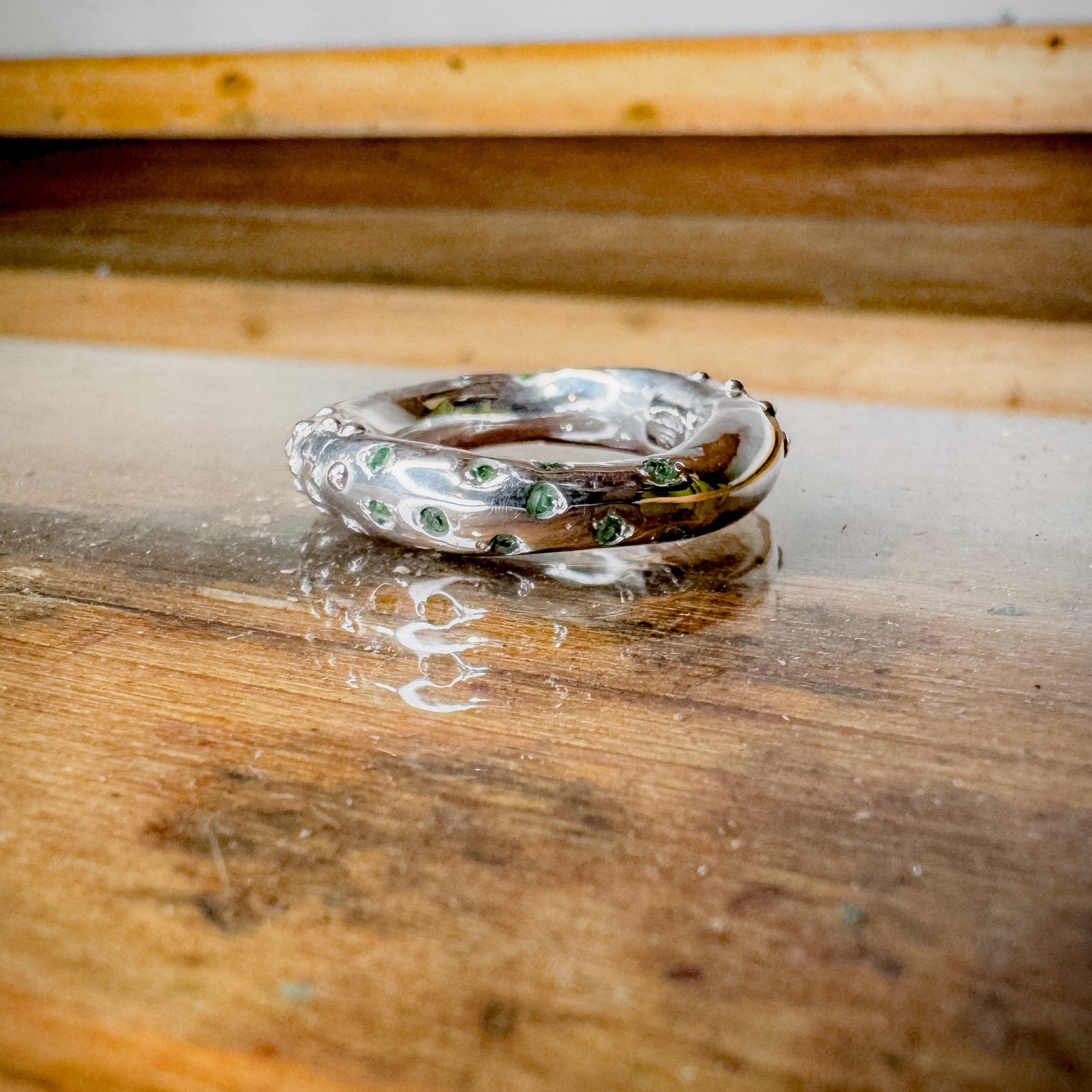 Double One Eye Ring