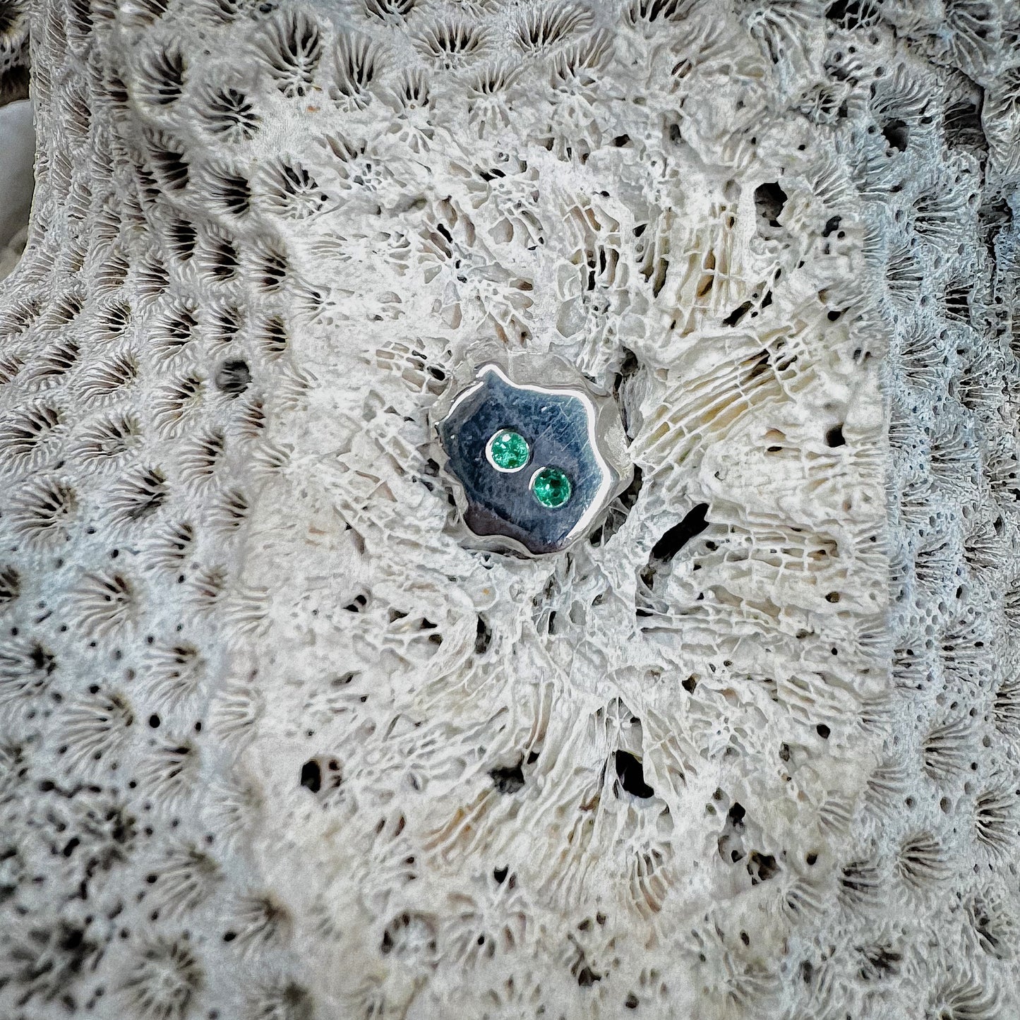 Rough  Rock Stud Earrings